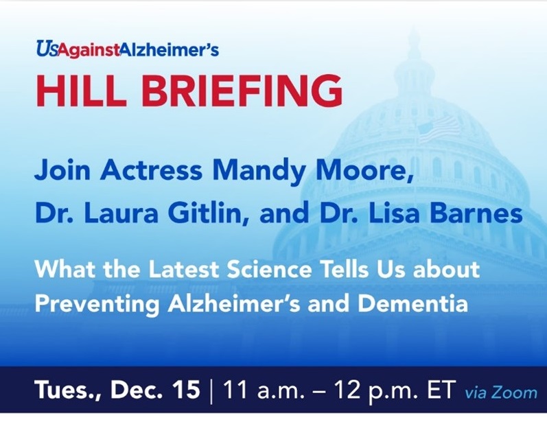 Graphic for Alzheimer's Disease Hill Briefing